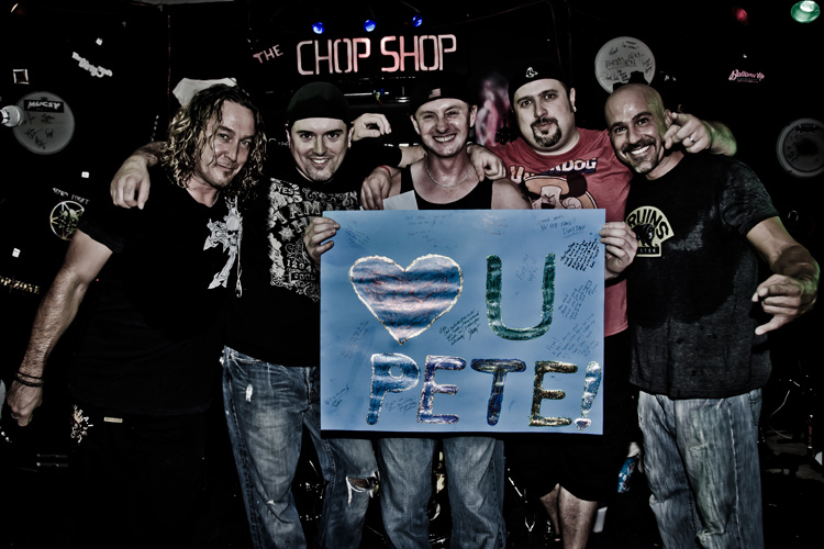 WE LOVE YOU PETE
(Chop Shop - Seabrook, NH - 06/23/2012)